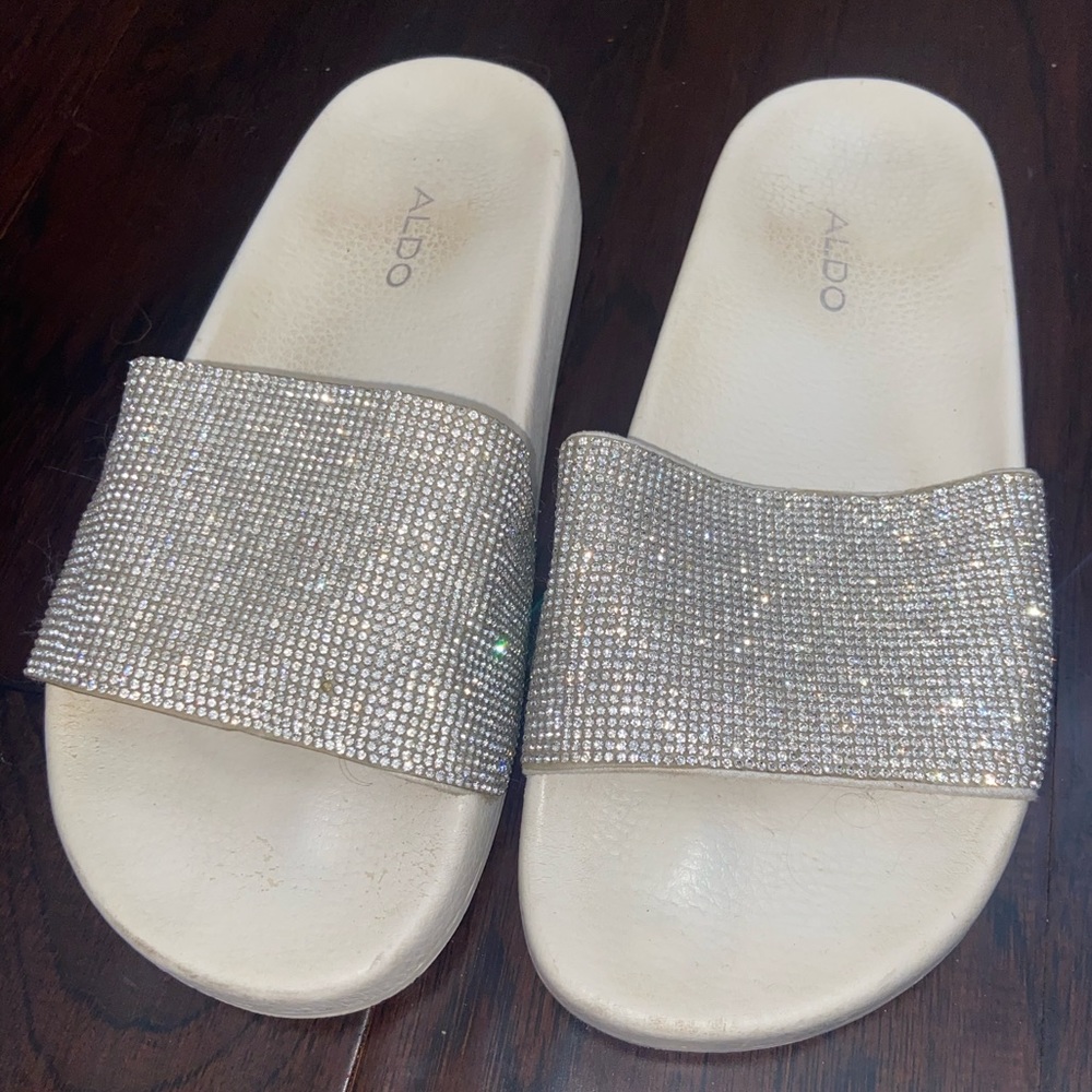 Aldo bling slides